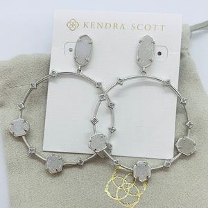 Kendra Scott Drusy Stone Hoops